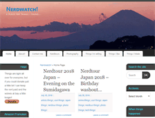 Tablet Screenshot of nerdwatch.com